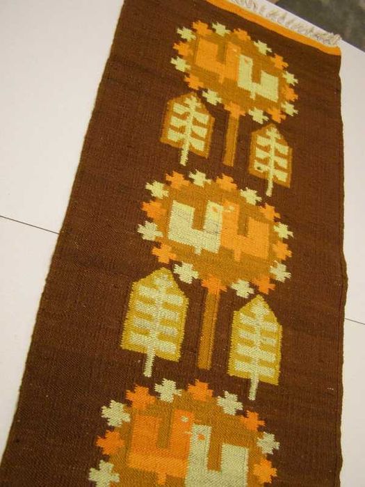 Kilim - " Kurki ", Cepelia l.70 XXw.