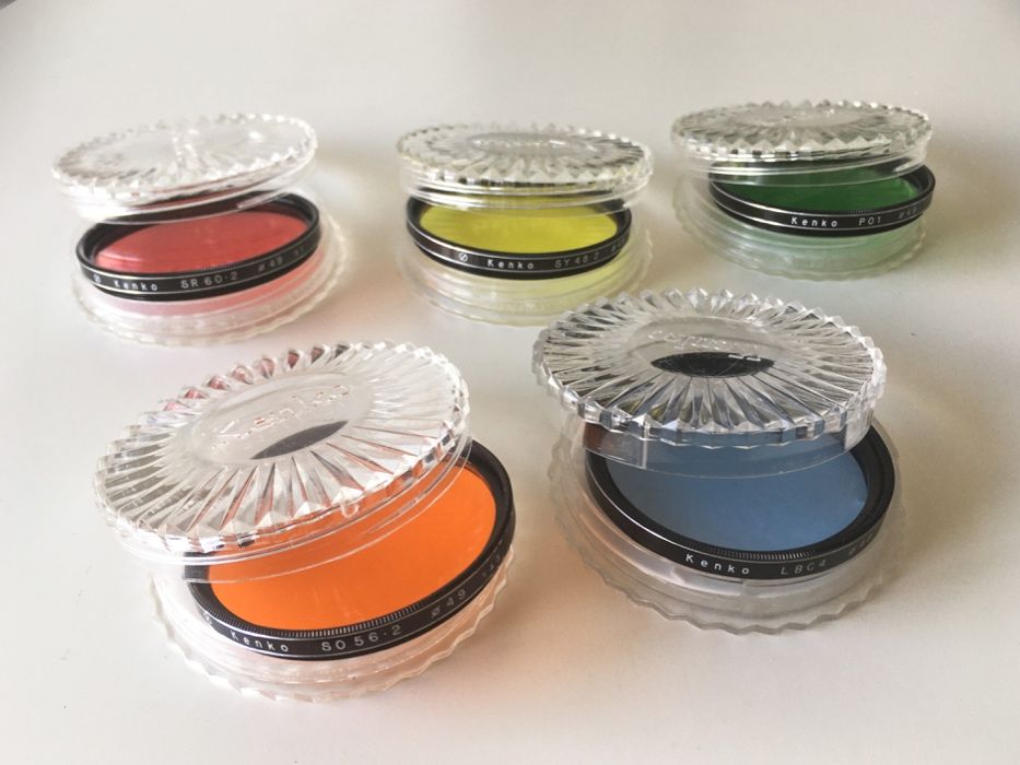 Conjunto de 10 lentes para fotografia