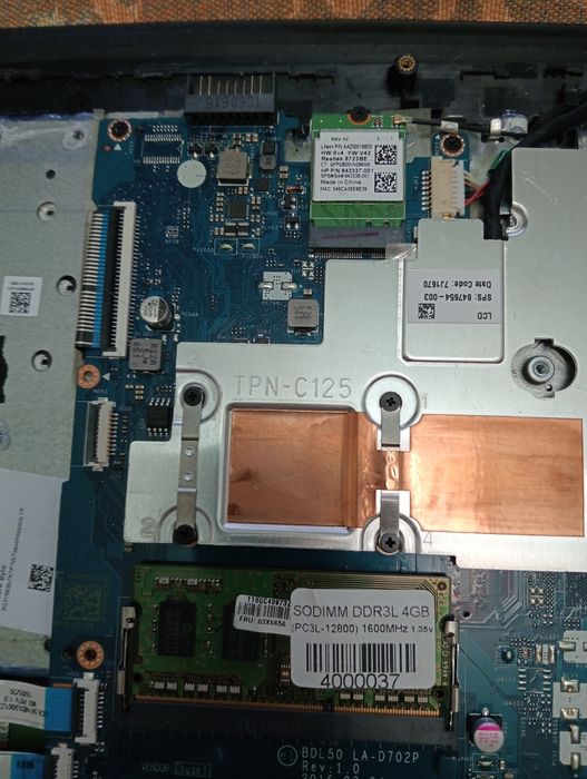 Ноутбук за ціною материнської плати TPN - C125