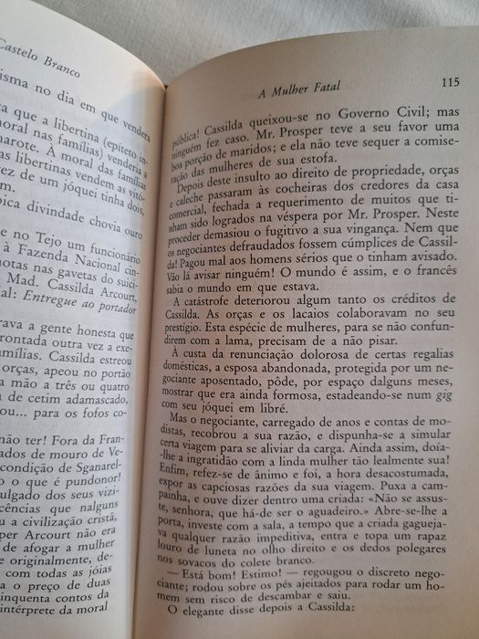 A mulher fatal - Camilo Castelo Branco
