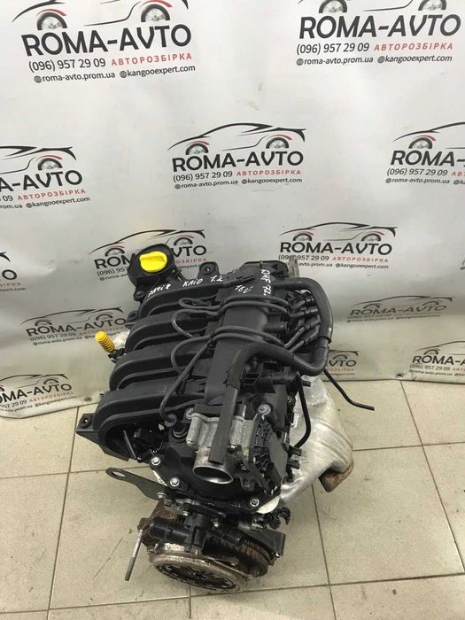 Мотор Renault 1.2 D4F G722 Двигун взборі Двигатель  Renault