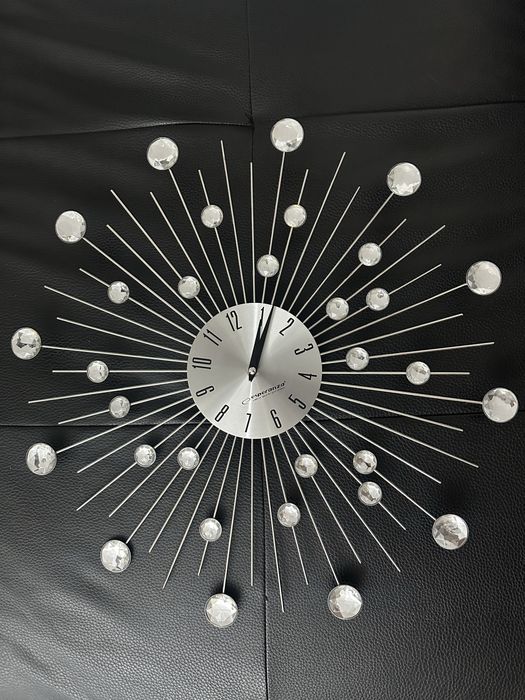 Zegar esperanza srebrny z cyrkoniami