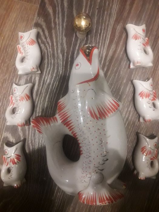 Фарфоровый набор рыбки