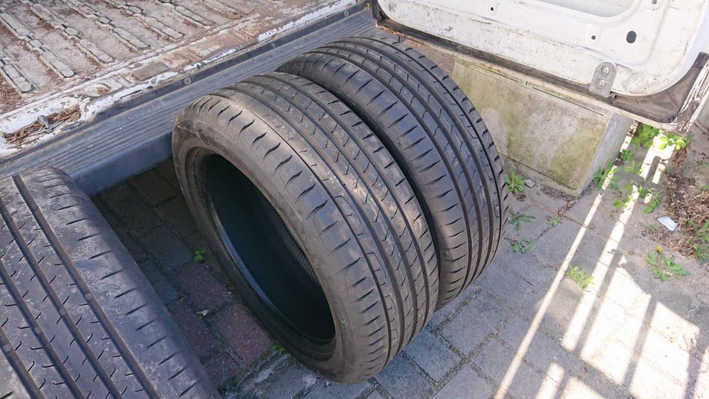 Dwie opony letnie CONTINENTAL PremiumContact 7 215/50 R18 2023 r.