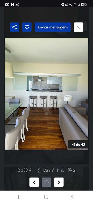 Conjunto de três sofás cinza
