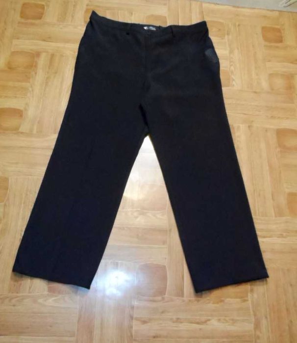 Женские брюки демисезонные стрейч плотные большой размер 56 - 58