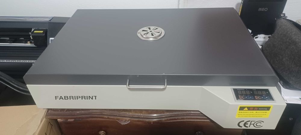 Impressora DTF 60 cm duas cabeça xp 600 + Forno