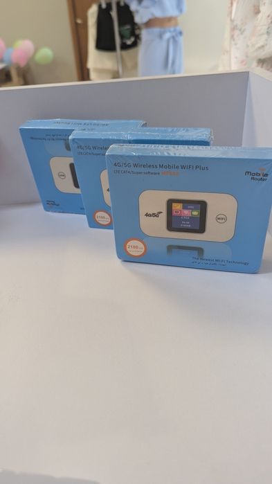 Портативний 4G/5G Wi-Fi роутер (MiFi) – інтернет завжди з вами!