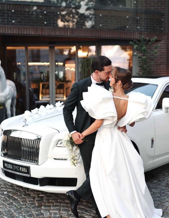 Auta do ślubu na wesele Rolls Royce Ghost Bialystok wolne terminy