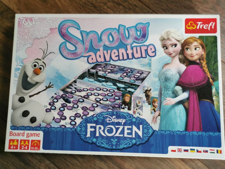 Gra planszowa Snow Adwenture FROZEN (Kraina Lodu)