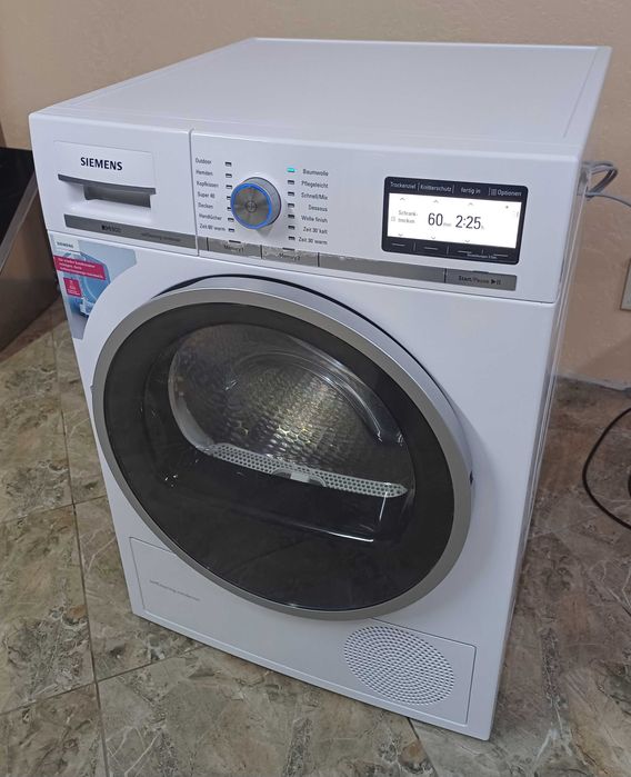 Сушка сушильна машина iQ800 selfCleaning Siemens WT46Y701/04 8кг б/в