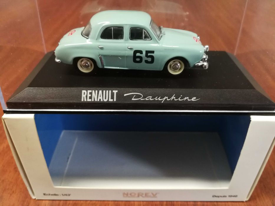 1/43 Norev - Renault Dauphine - vencedor Rally de Monte Carlo 1958