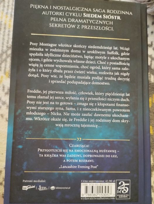 "Pokój motyli" Lucinda Riley