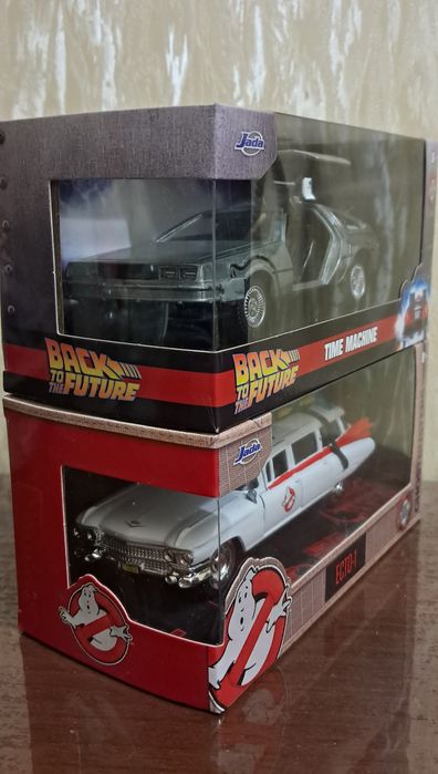 Delorean, Назад в майбутнє,Back  to The future,Мисливці за привидами