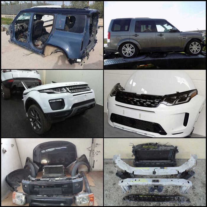 Разборка Range Rover Velar Evoque Defender Discovery запчастини шрот