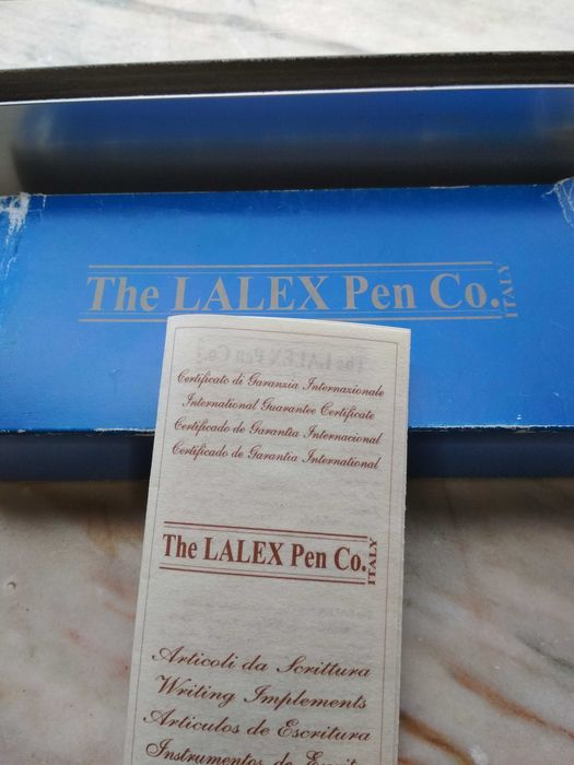 Caneta esferográfica em prata, Lalex 1938 - coleção