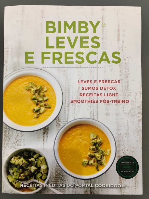 2 Livros Bimby Todo o Sabor & Bimby Leves e Frescas