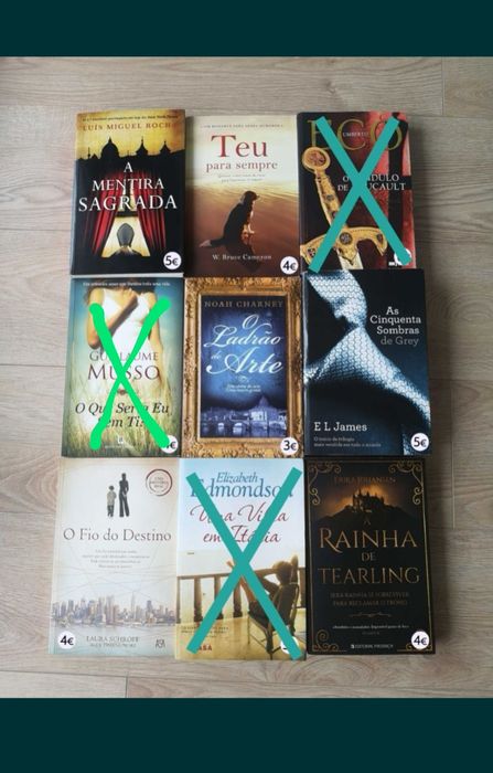 Livros Diversos-1€ a 10€ (preço individual nas fotos)