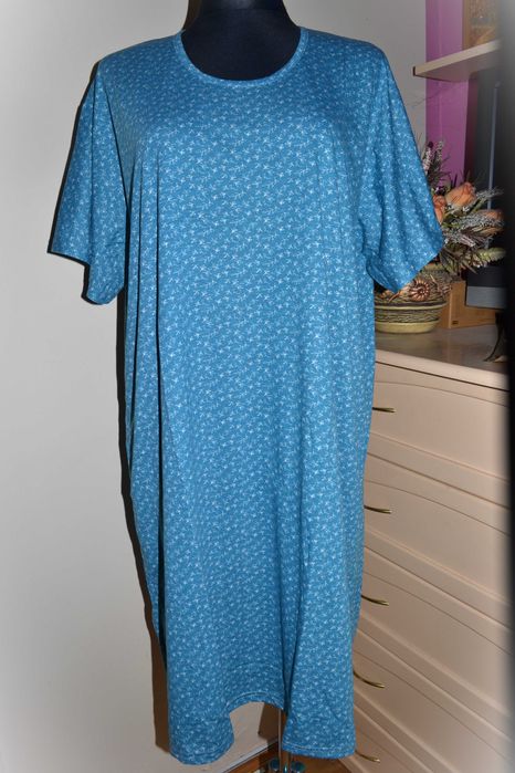 duża koszula nocna dobra 100% bawełna (4)_50/52