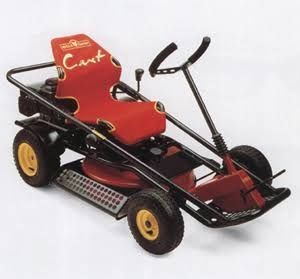 Wolf garten kart gokart