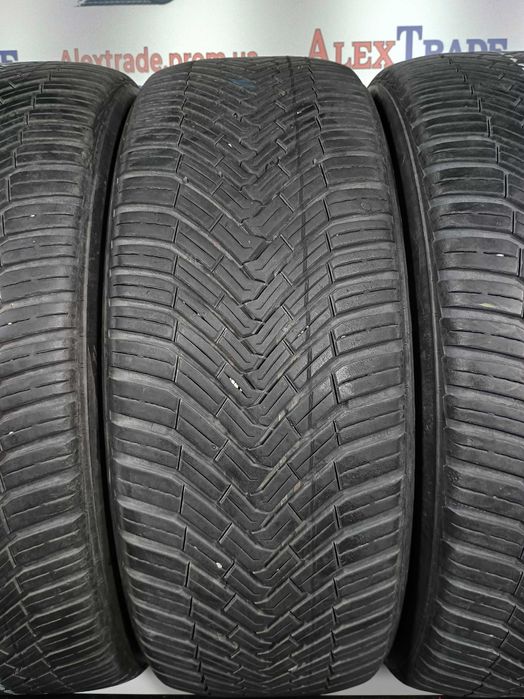 4 шт. 215/50 R18 Continental AllSeason Contact шини вживані, протектор 6,5 мм