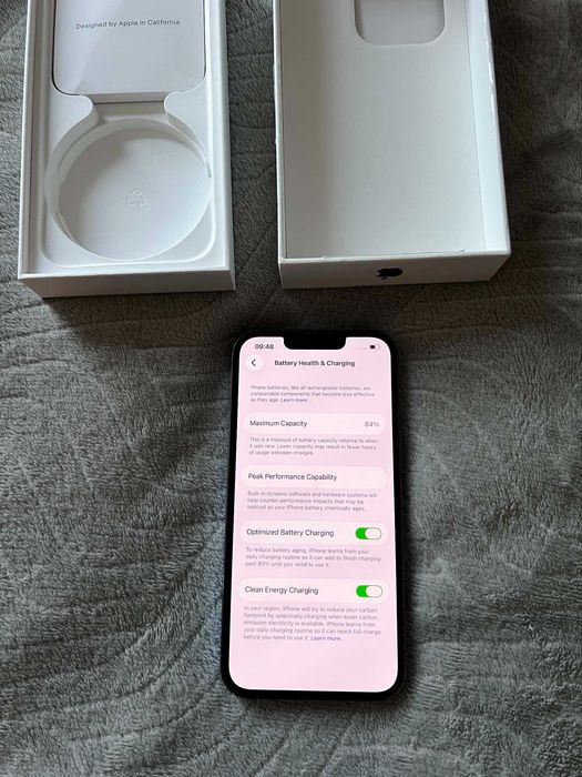 Iphone 13 Pro piękny kolor 84% kondycji baterii