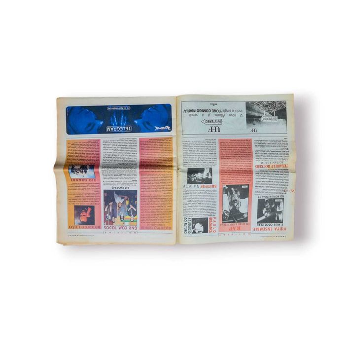 Revista BLITZ – Capa “Underworld / Pearl Jam / António Abrunhosa”-1990