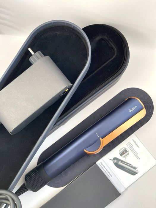 Dyson Airstrait straightener Prussian blue, Strawberry Bronze