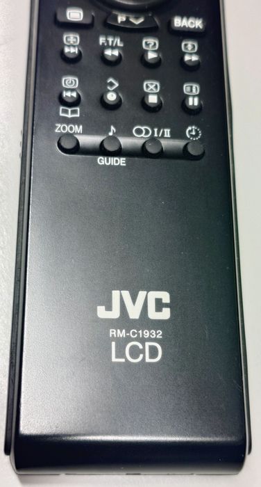 Oryginalny pilot JVC RM-C1932 LCD tv telewizor dvd audio remote contro