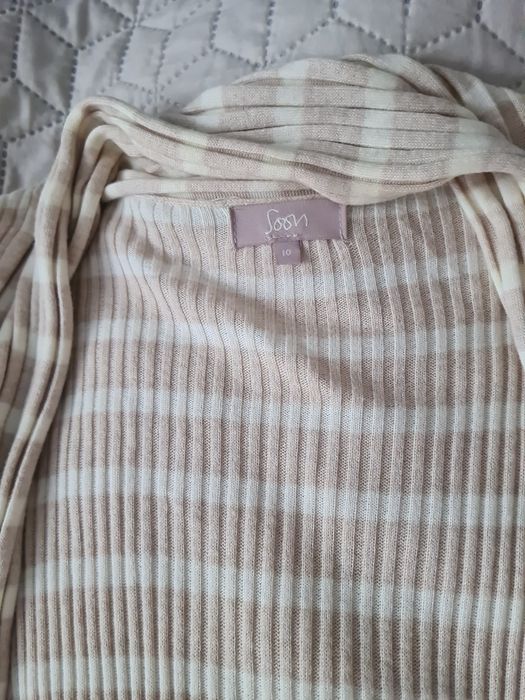 Długi kardigan sweter rozm 10 / 38