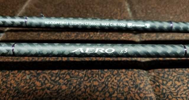 Feedery Shimano Aero X3 Distance Power Feeder 12ft 100g - 2szt