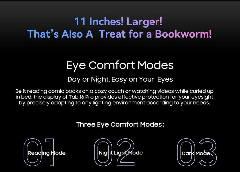 Планшет Blackview Tab 16 Pro 8+16/256GB 11" Android 14 LTE + Чохол