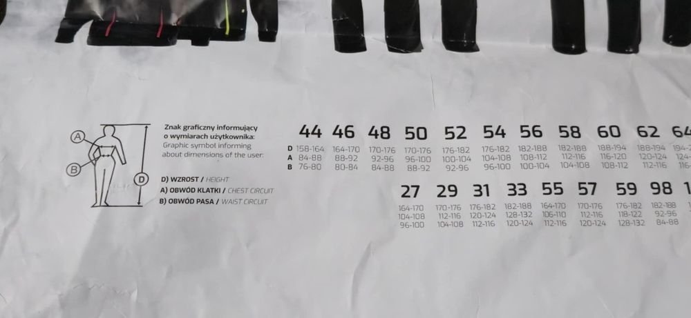 Spodnie robocze rozm.50