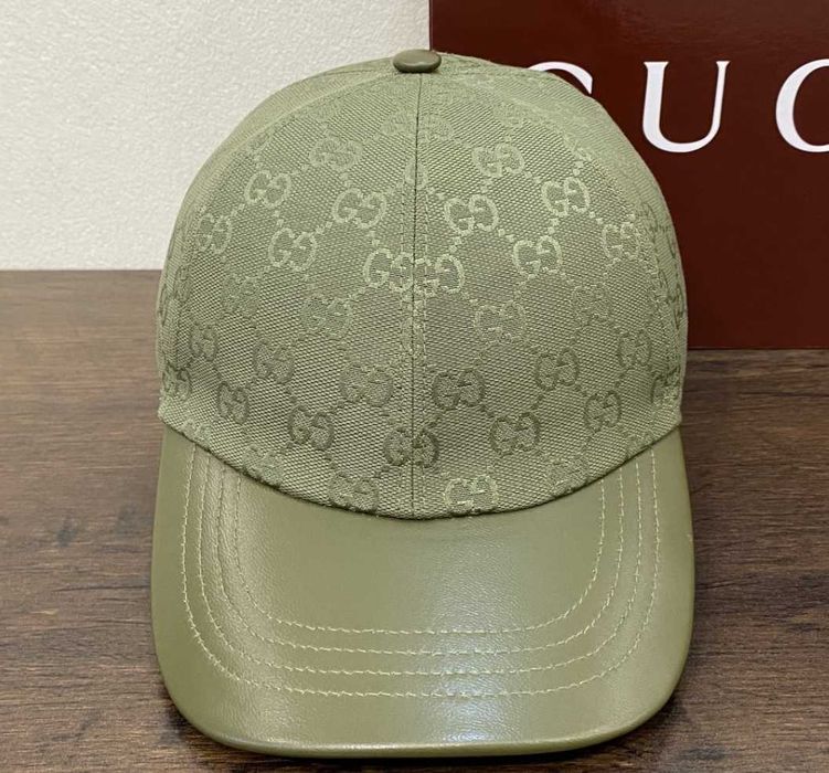 Gucci Green cap chapéu ajustável