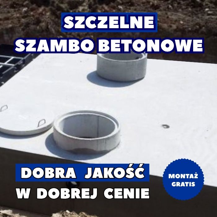 Zbiornik betonowy Szambo betonowe Deszczówka Woda Producent 100%