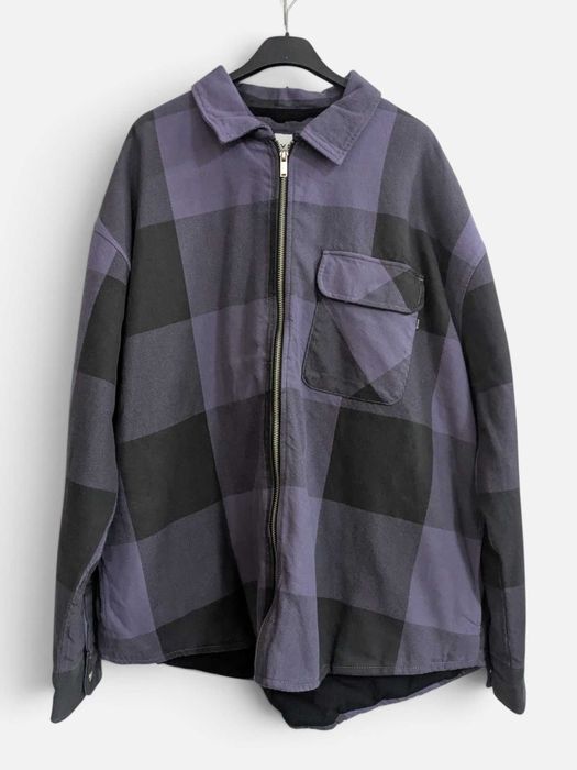 Review - koszula kurtka w kratę, r. XL