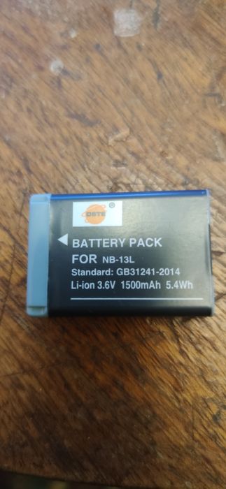 Акумулятор NB-13L  для Canon Power Shot G1X G5X G7X G9X Mark