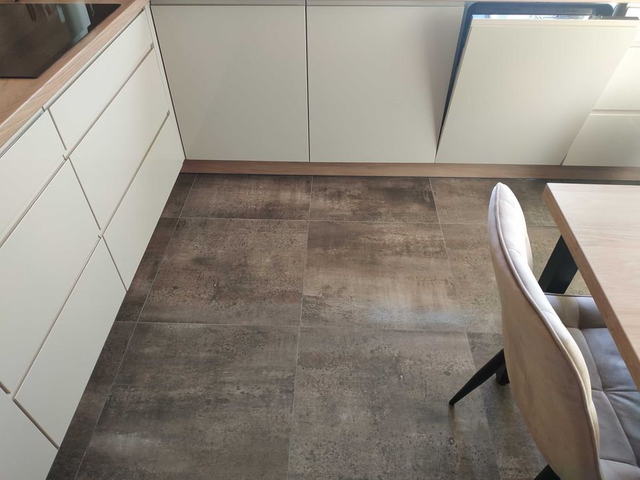Płytka gresowa, Kafelki, 59,7x59,7 Her Brown Lappato Limone - piękne