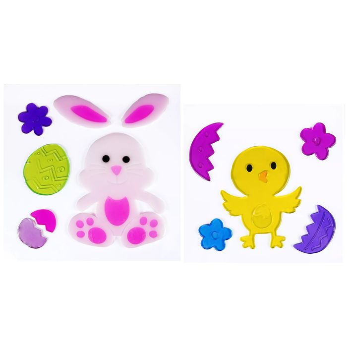 Żelowe ozdoby na okno - wielkanocne. inna (ARPEX Sp. z o.o.)