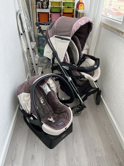 Carrinho bebe trio Chicco