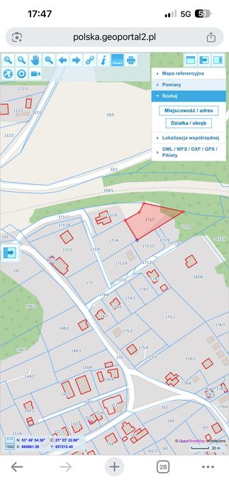 Sprzedam działkę budowlaną w miejscowości Kosewo