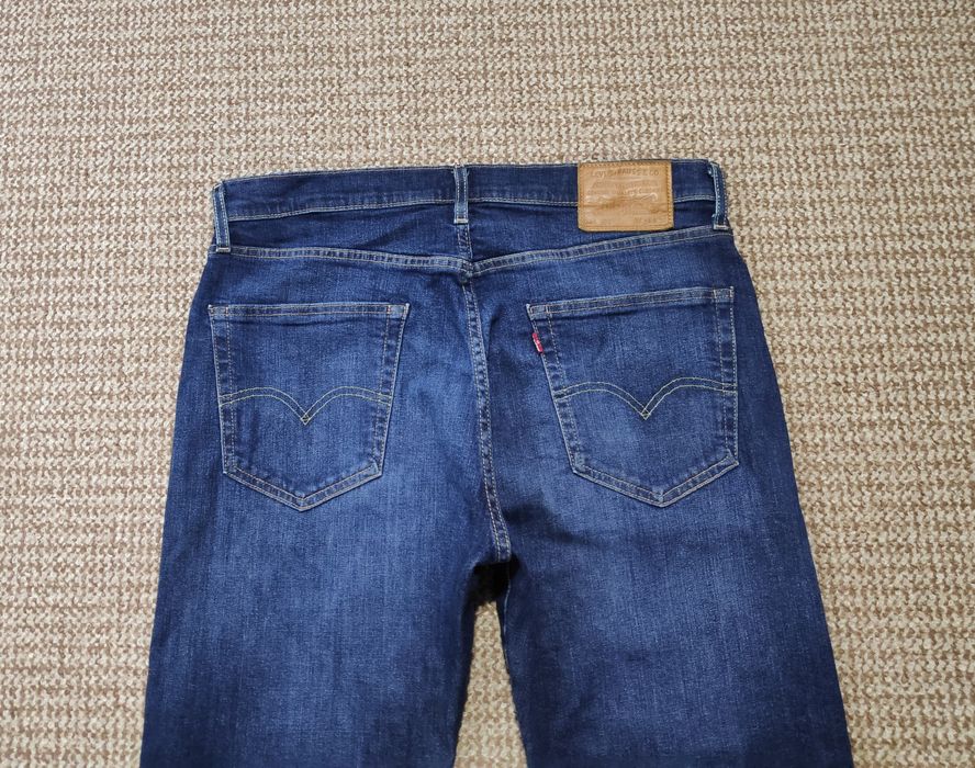 Levi's 502 джинси tapered fit оригінал W34 L34 сині індіго