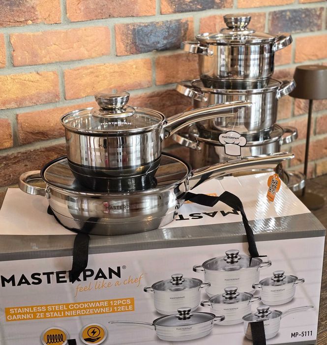 Garnki nierdzewne Masterpan