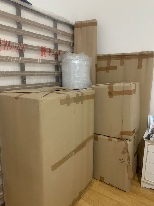 Mobília de quarto completa nova com colchão de espuma novo também