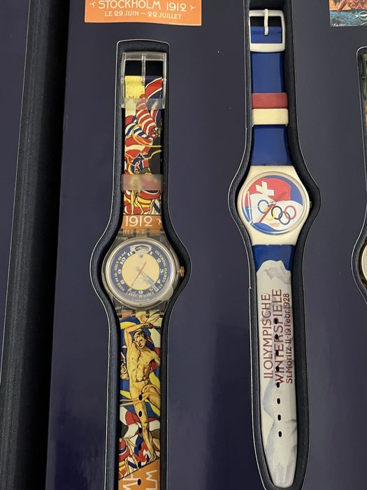 Swatch Historical Olympic Games Collection