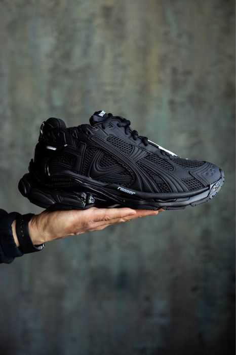 Balenciaga Runner Black Matt •Кроссовки Баленсіага Раннер (Чорні Матові)