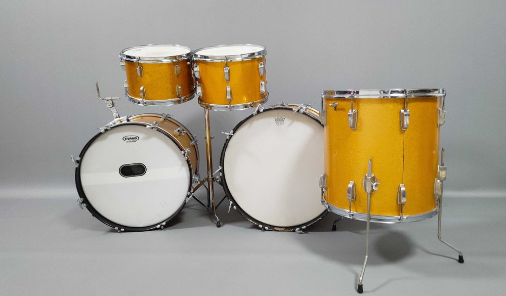 Ludwig Super Classic Maple USA vintage 60s–22/20/12/13/16  –keystone Badge