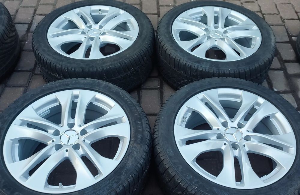 Felgi Aluminiowe Oryg. Mercedes E-Clasa W212 17 Cali 5x112 8jx18 Et48 Ø66,6mm Czujniki Ciśnienia Tpms Bdb !! Starogard Gdański