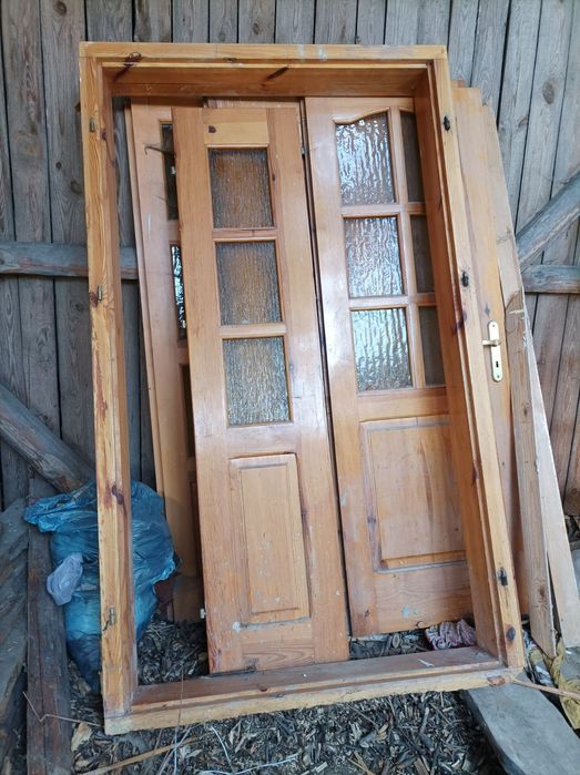 Drzwi drewniane wewnętrzne