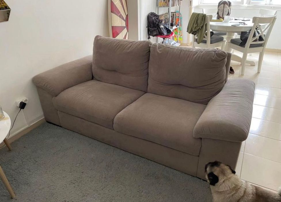 Sofá Cinzento Super Confortável